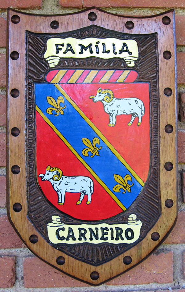 Braso da Famlia Carneiro (Escudo central)