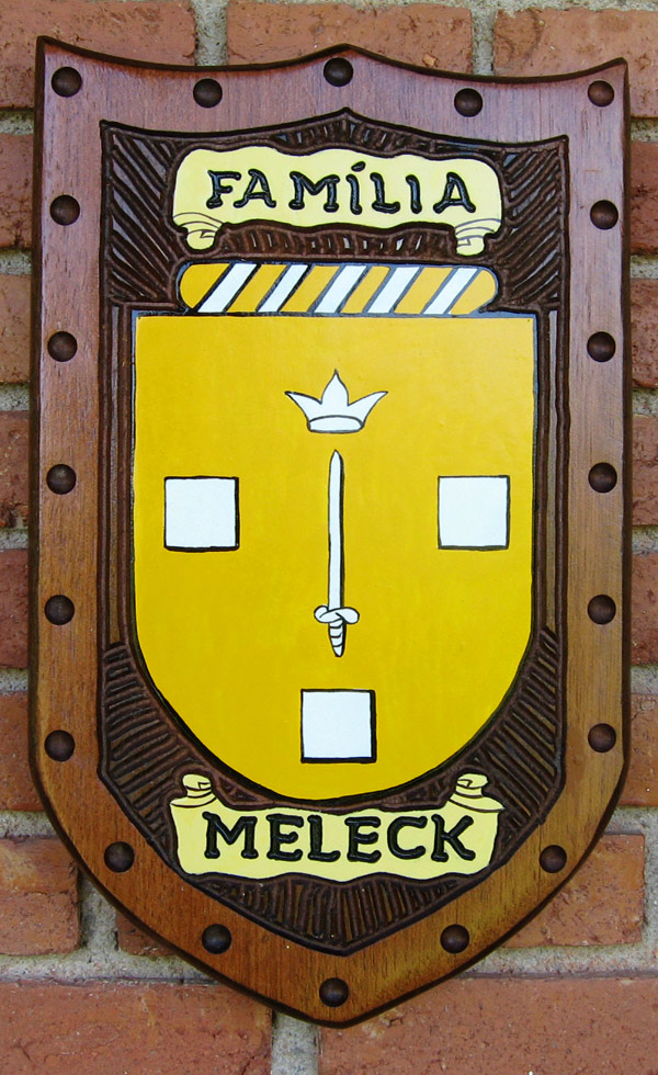 Braso da Famlia Meleck (Escudo Central)