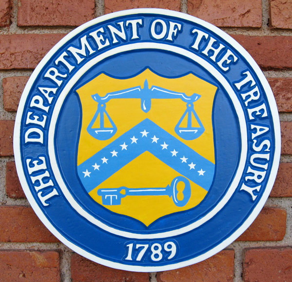 THE DEPARTMENT OF THE TREASURY 